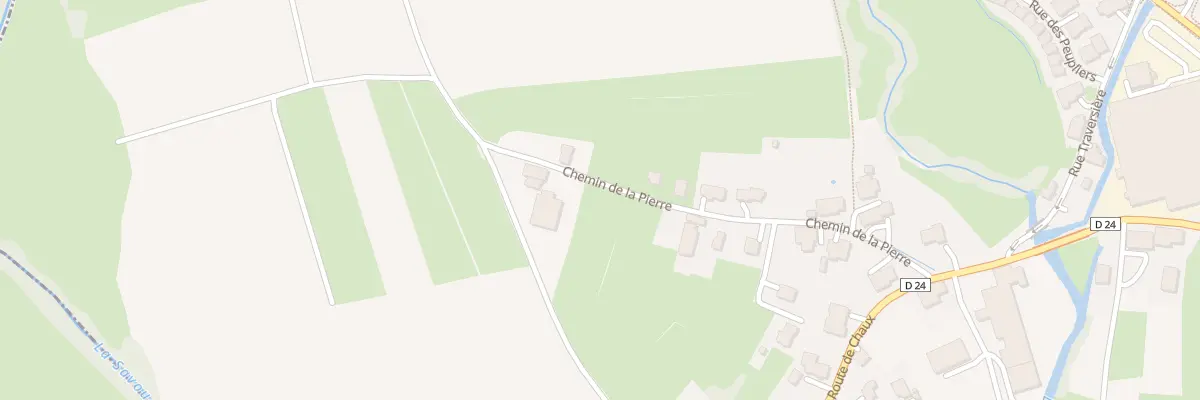 Plan du 7 Che de la Pierre à Méziré
