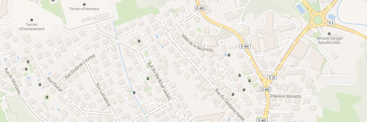 Plan du 14 Rue du Capitaine Nallet à Valdoie