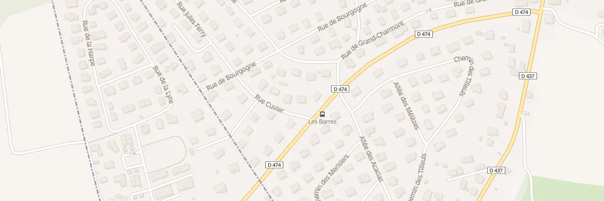 Plan du 2 Rue Cuvier à Nommay