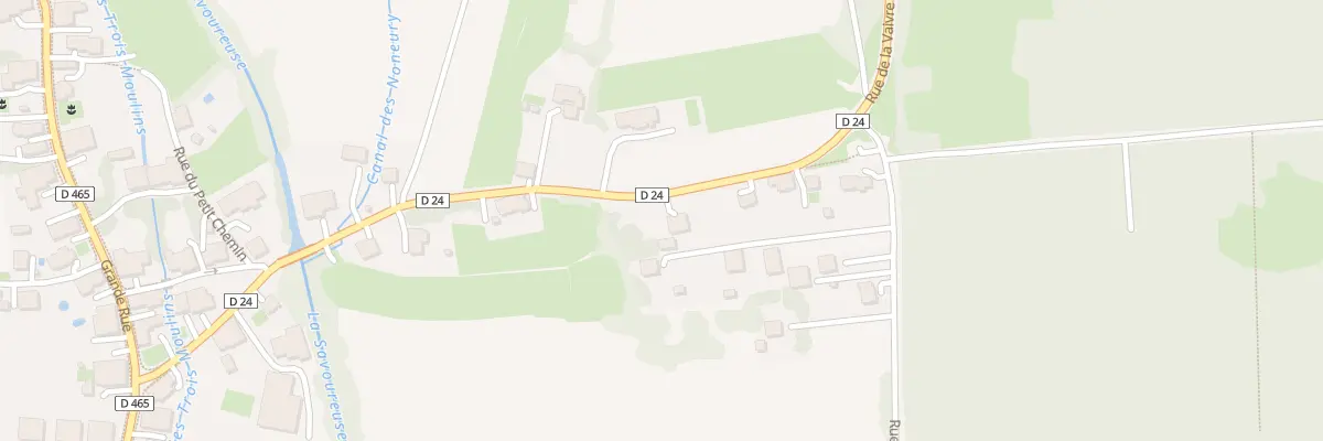 Plan du 16 Rue de la Vaivre à Chaux