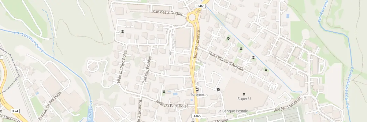 Plan du 33 Rue de Turenne à Valdoie