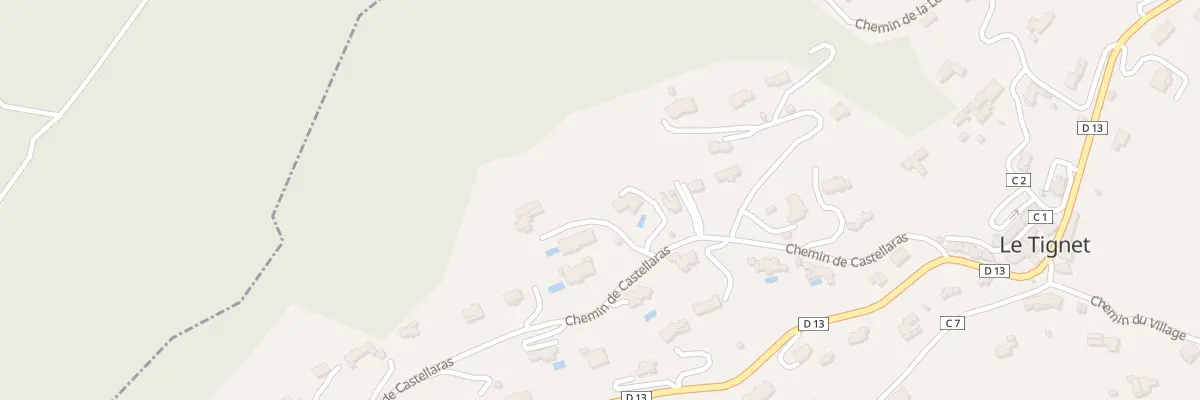 Plan du 282 Che du Castellaras Vc 27 au Tignet