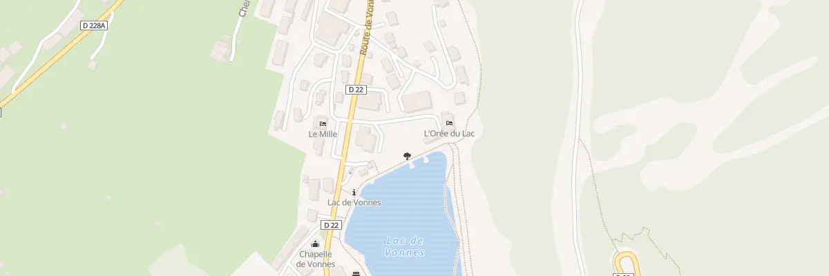 Plan du 1025 Rte de Vonnes à Châtel