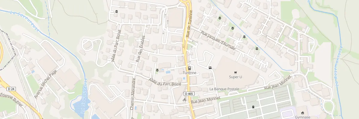 Plan du 25 Rue de Turenne à Valdoie