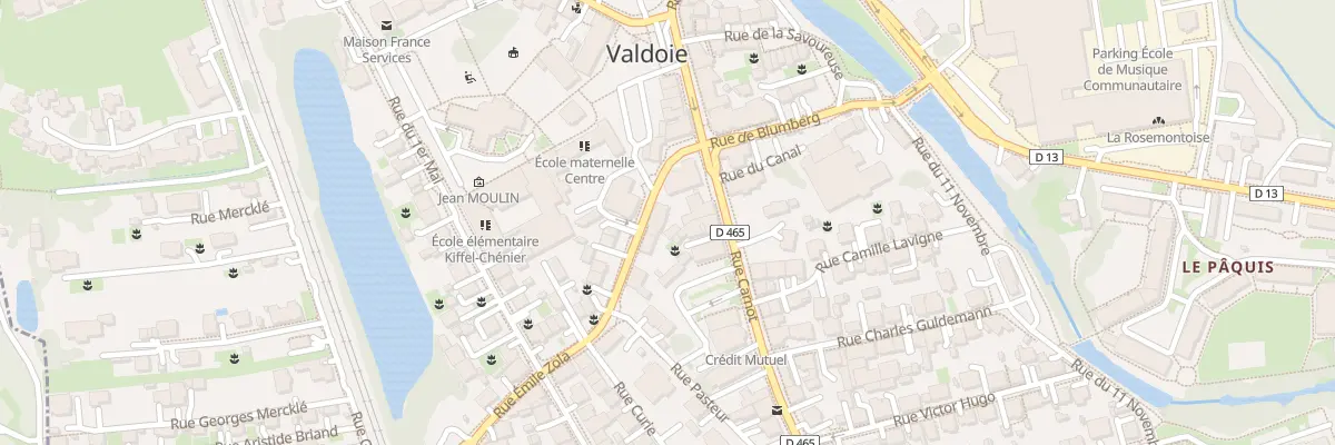 Plan du 1B Rue Emile Zola à Valdoie