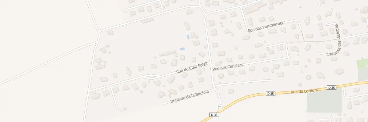 Plan du 5 Rue du Clair Soleil à Blamont