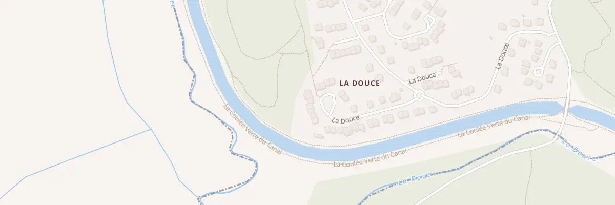 Plan du 239 Hameau de la Douce à Andelnans