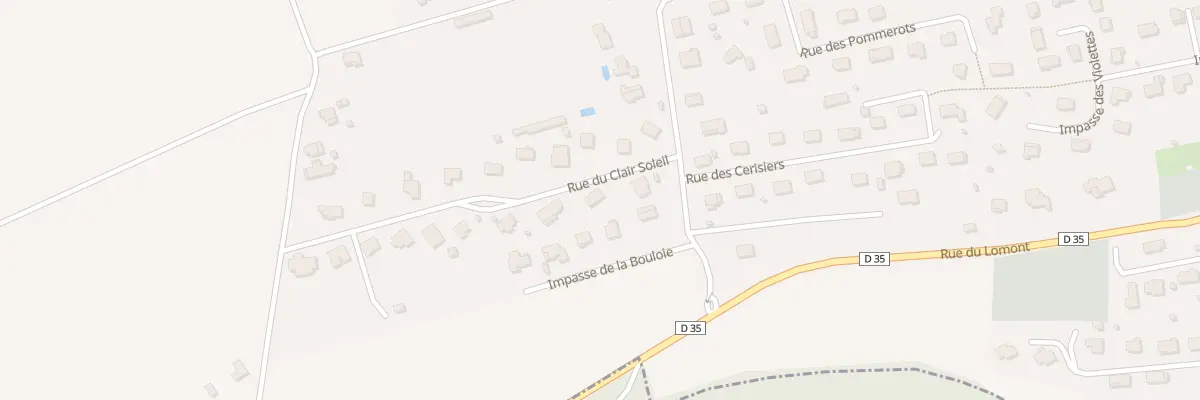 Plan du 4 Rue du Clair Soleil à Blamont