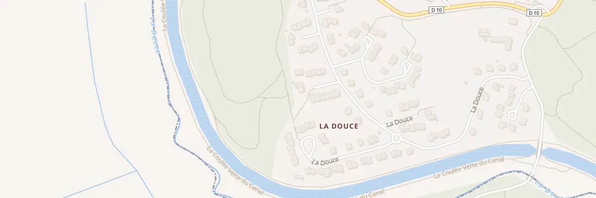 Plan du 219 Hameau de la Douce à Andelnans