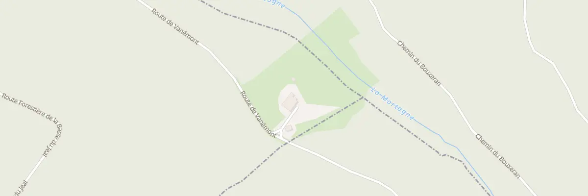 Plan du 8 Rte de Vanémont à Bois-de-Champ