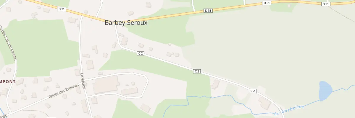 Plan du 13 Rte de la Grand Roche à Barbey-Seroux