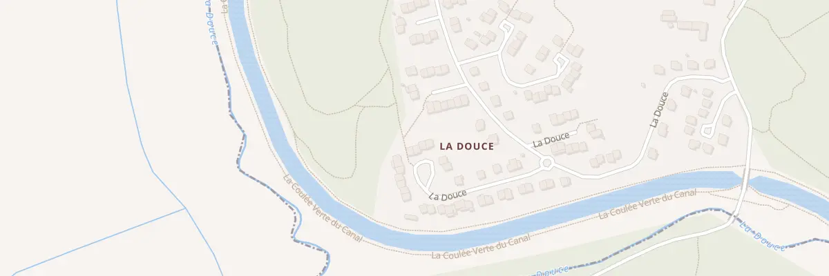 Plan du 236 Hameau de la Douce à Andelnans