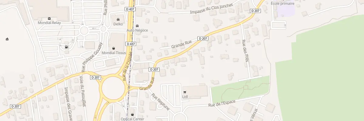 Plan du 35 Grande Rue à Taillecourt