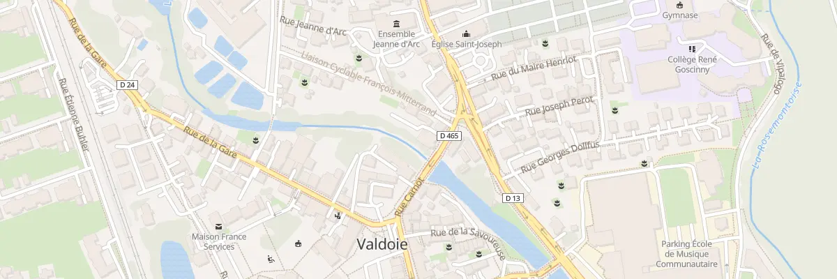 Plan du 1 Rue de Turenne à Valdoie