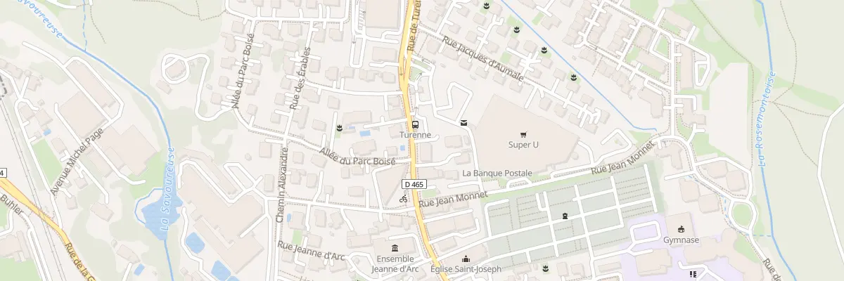 Plan du 22 Rue de Turenne à Valdoie