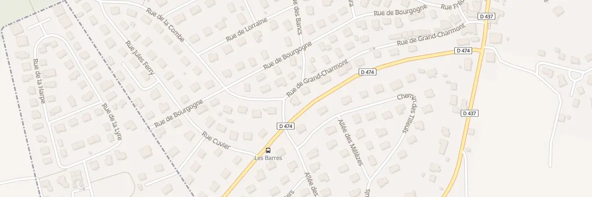 Plan du 7B Rue de Grand-charmont à Nommay