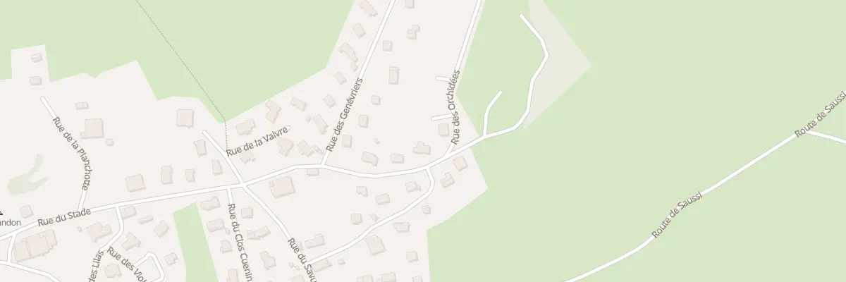 Plan du 8 Rue de Ferrière à Montandon