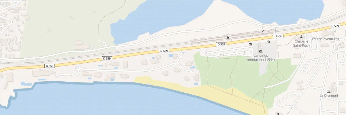 Plan du 220 Bd 36 E Di du Texas à Saint-Raphaël