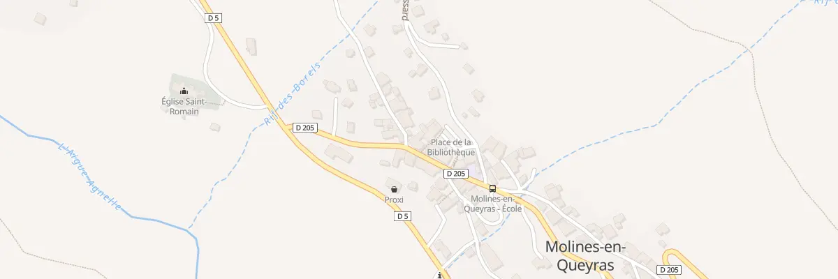 Plan du 175 Rue du Serre à Molines-en-Queyras