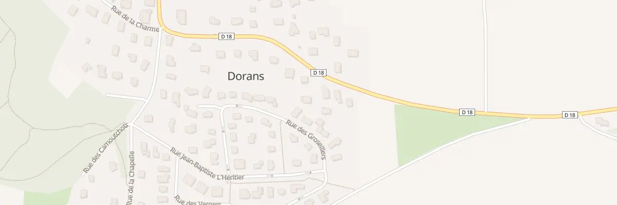 Plan du 10B Rue des Fougères à Dorans
