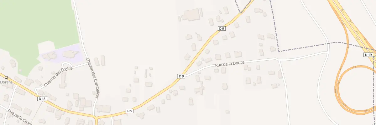 Plan du 15 Rue des Cerisiers à Dorans