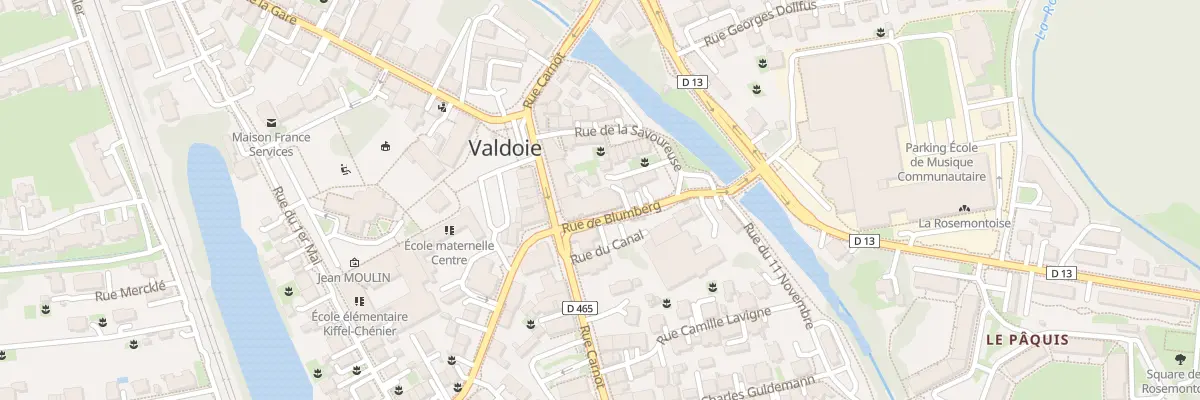 Plan du 1 Rue Blumberg à Valdoie