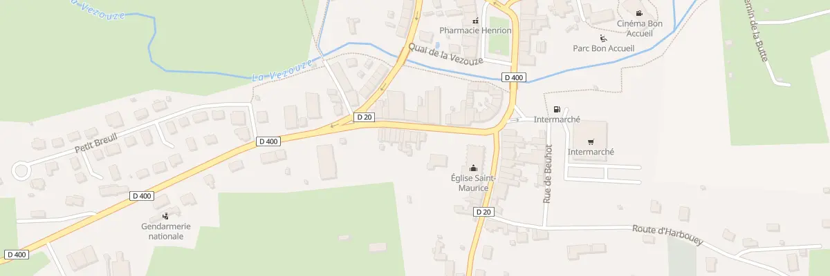 Plan du 31 Rue Victor Pierre à Blâmont