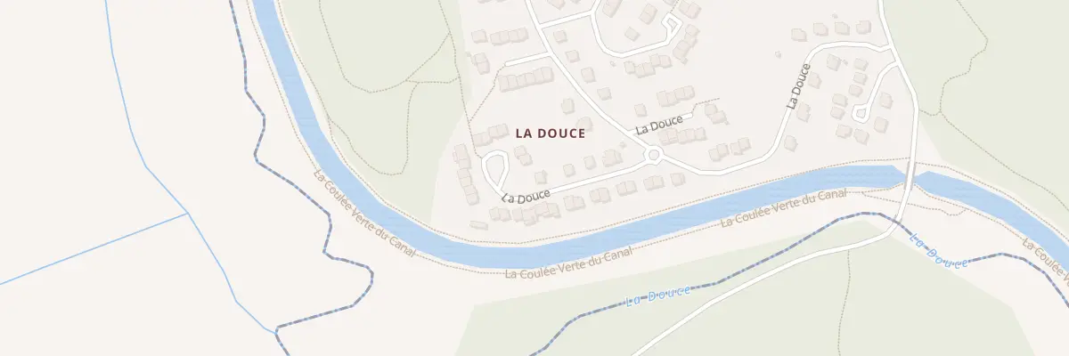 Plan du 231 Hameau de la Douce à Andelnans