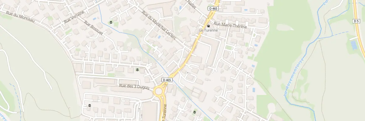 Plan du 53 Rue de Turenne à Valdoie
