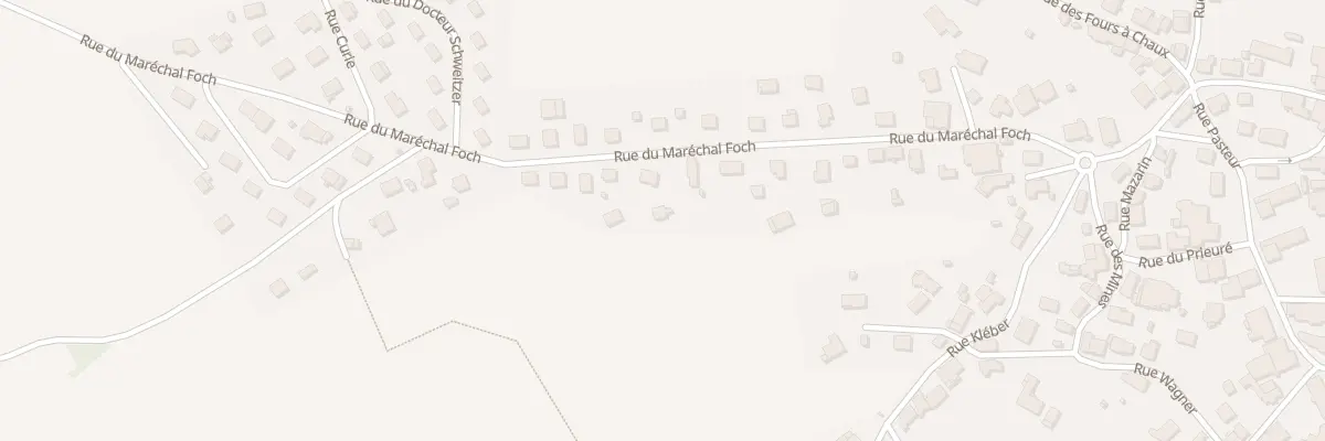 Plan du 35B Rue du Mal Foch à Châtenois-les-Forges