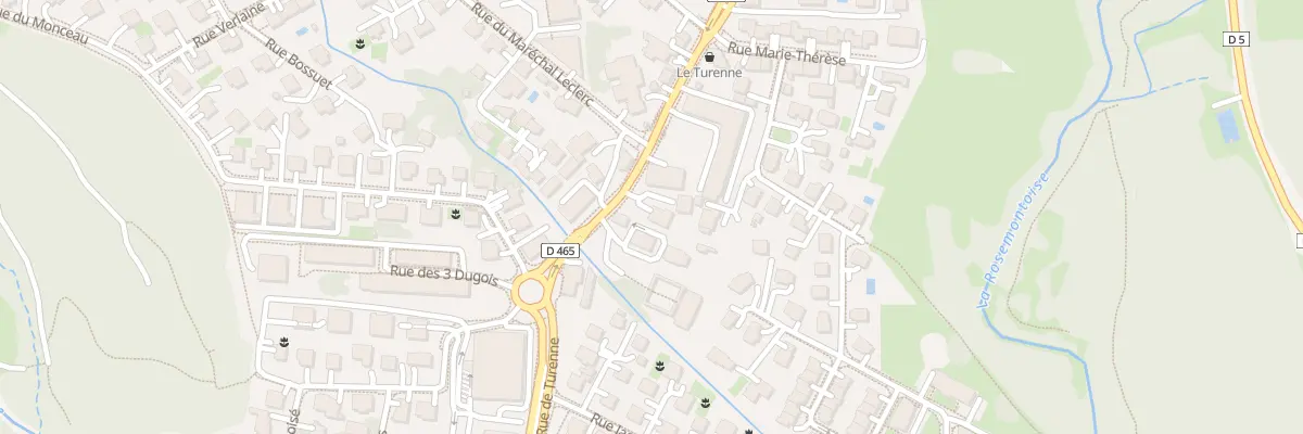 Plan du 48B Rue de Turenne à Valdoie