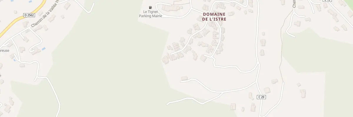 Plan du 13 Dom de l’Istre au Tignet
