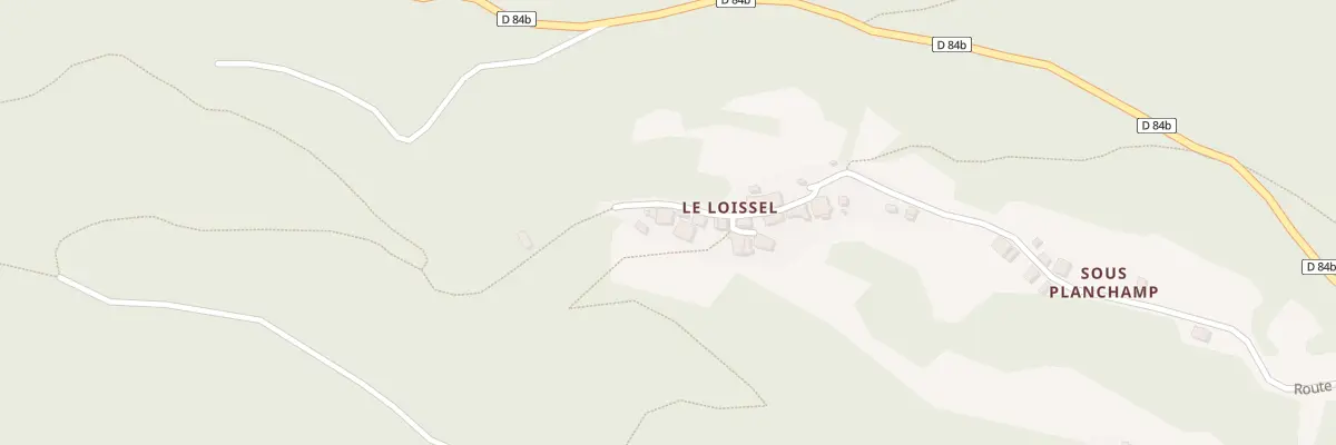 Plan du 5069 Le Loissel à Villaroger