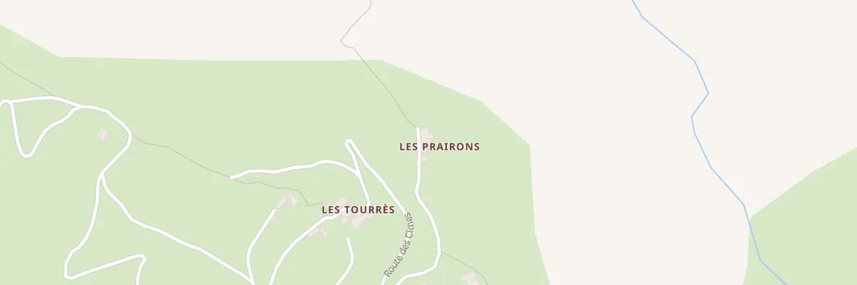 Plan du 5029 L’Hubac des Prairons à Châteauneuf-d’Entraunes