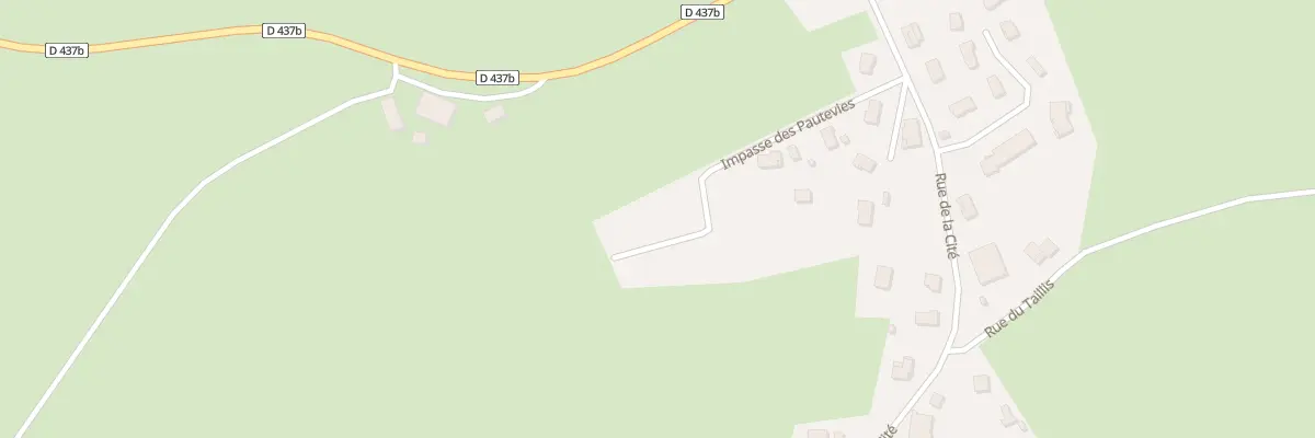 Plan du 8 Imp des Pautevies à Thiébouhans