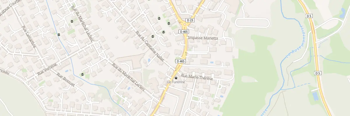 Plan du 63 Rue de Turenne à Valdoie