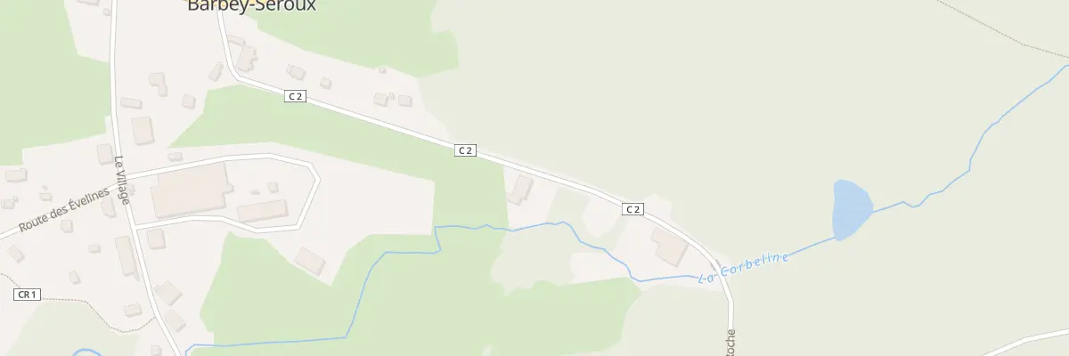 Plan du 8 Rte de la Grand Roche à Barbey-Seroux