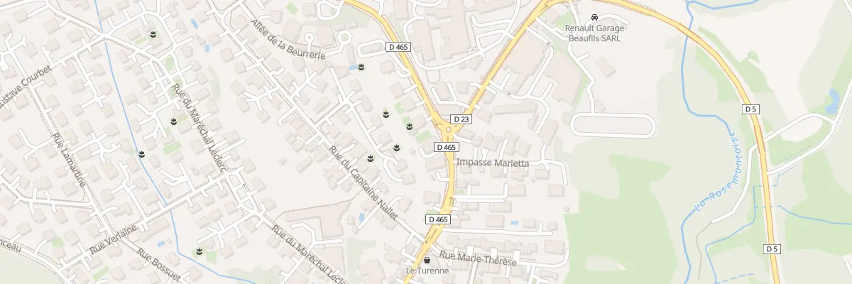 Plan du 67 Rue de Turenne à Valdoie