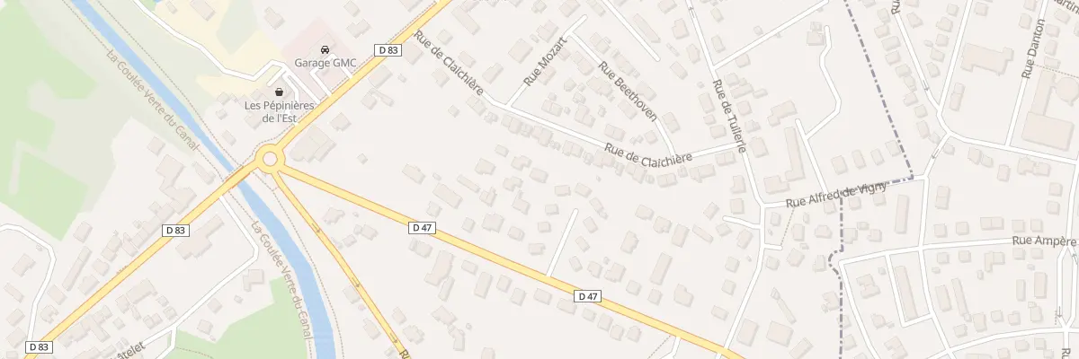 Plan du 9T Rue de la Charmeuse à Bavilliers
