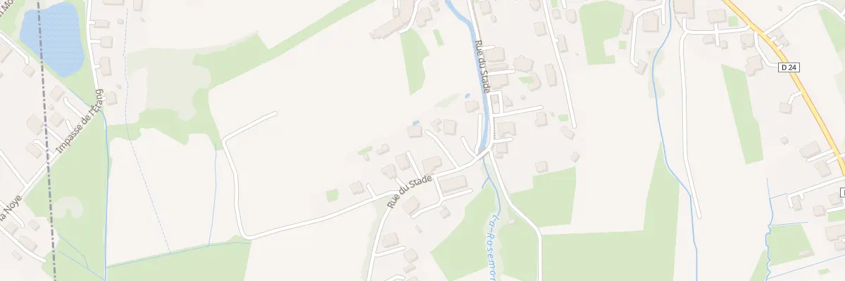 Plan du 4 Rue du Stade à Vescemont