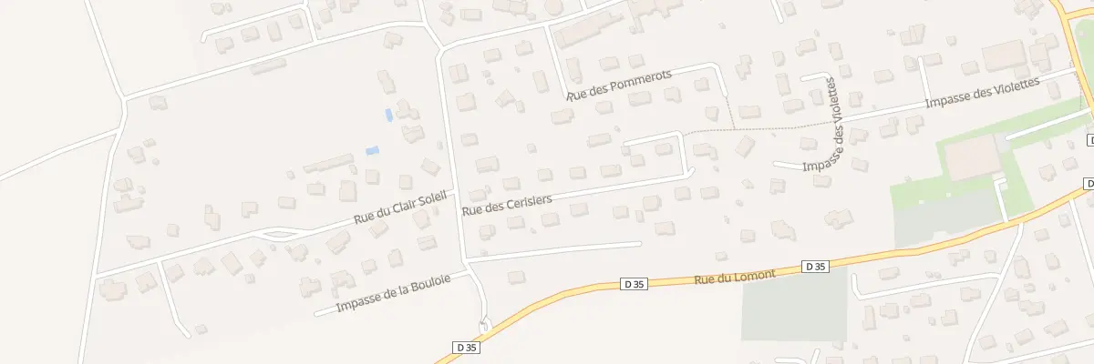 Plan du 5 Rue des Cerisiers à Blamont
