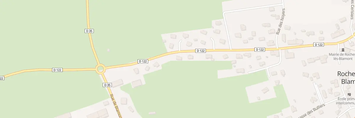 Plan du 39 Rue Georges Cuvier à Roches-lès-Blamont
