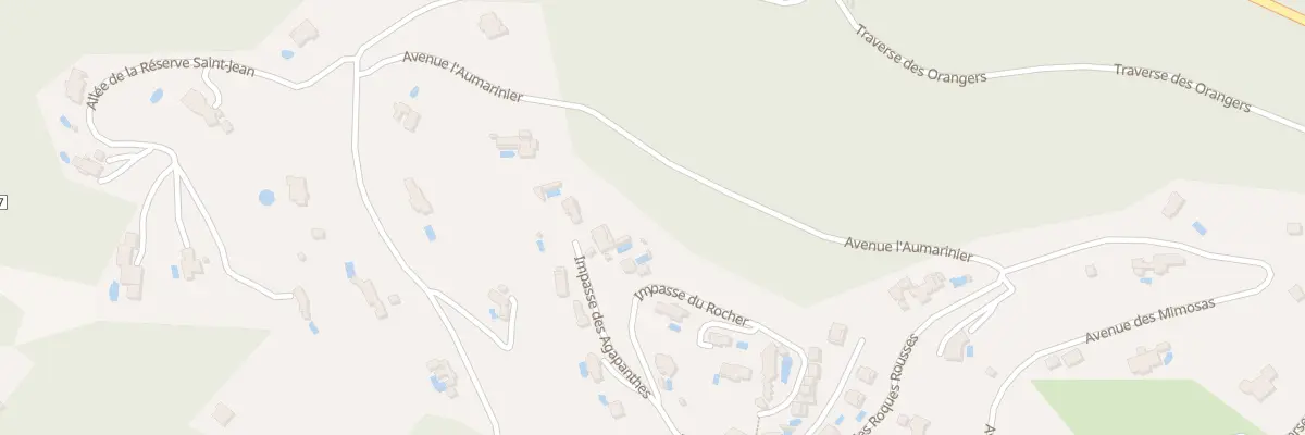 Plan du 9024 Av l’Aumarinier Saint Jean à Fréjus