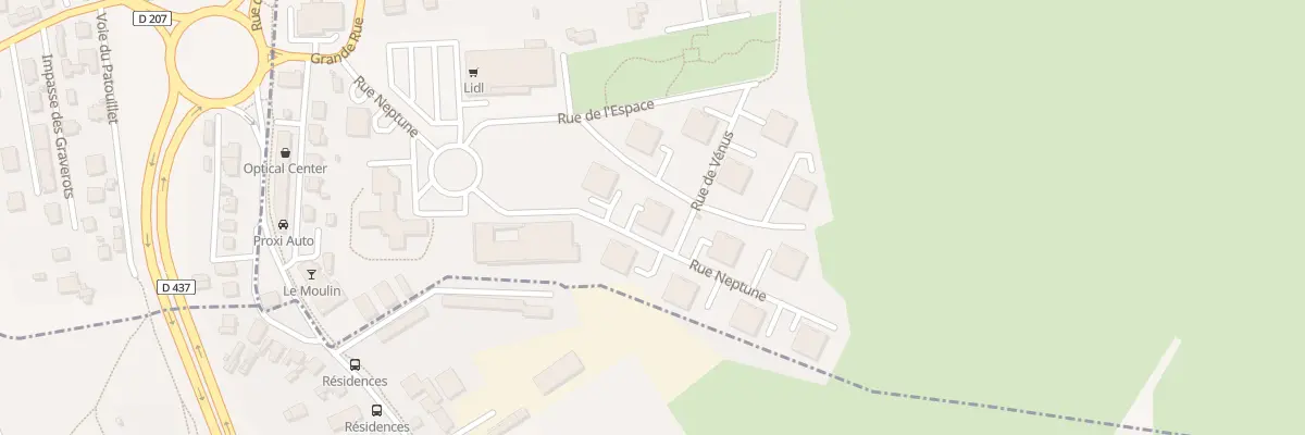 Plan du 4 Rue Jupiter à Taillecourt
