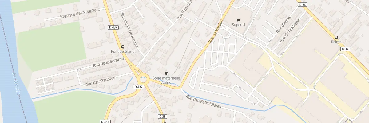 Plan du 26 Rue de Verdun à Audincourt