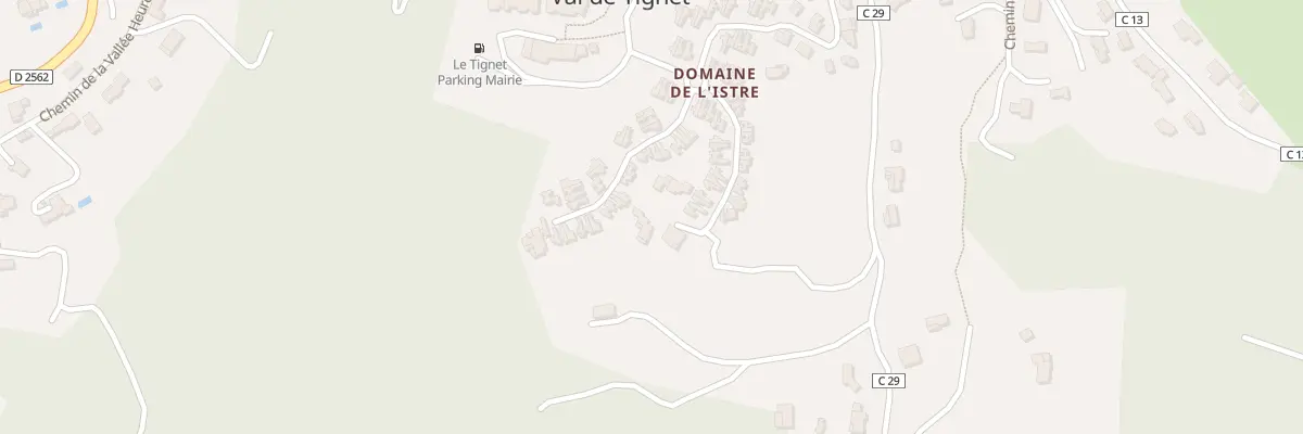 Plan du 93 Dom de l’Istre au Tignet
