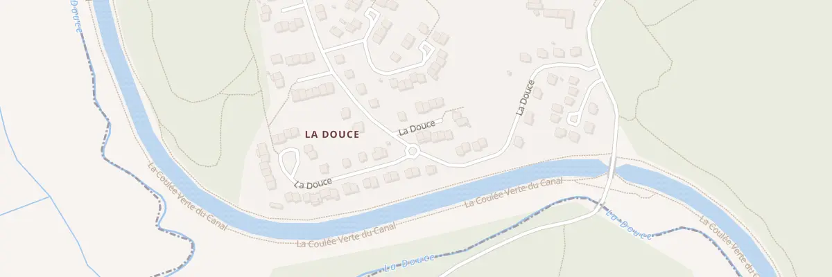 Plan du 280 Hameau de la Douce à Andelnans