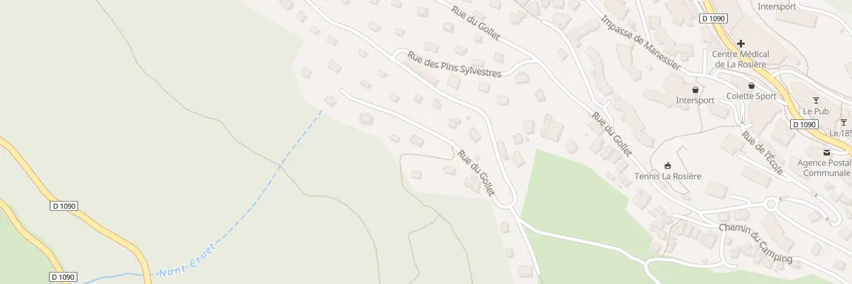 Plan du 1781 Rue du Gollet à Montvalezan