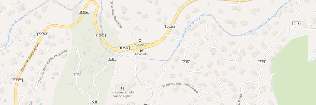 Plan du 1511B Rte de Draguignan Cd 2562 au Tignet