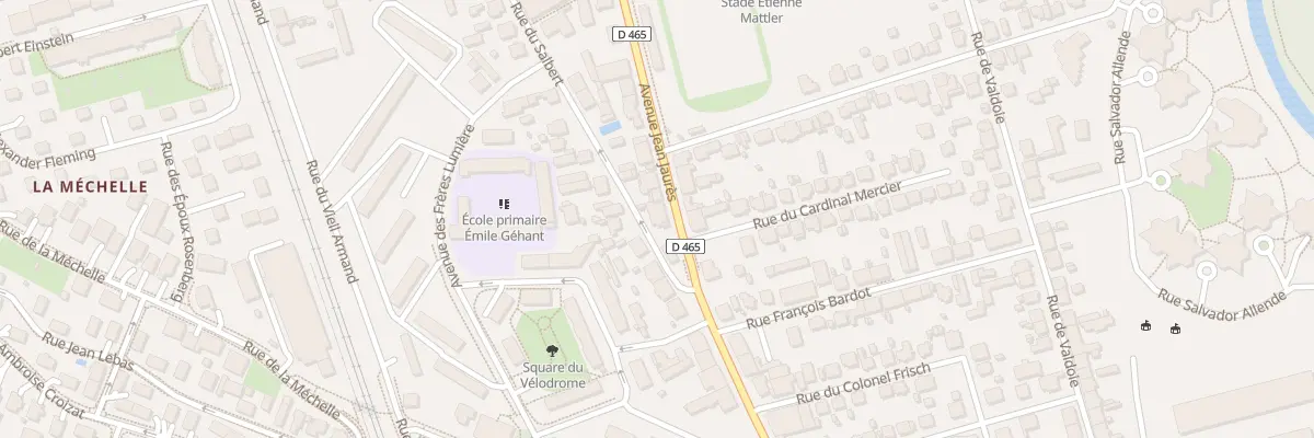 Plan du 2 Rue du Salbert à Belfort